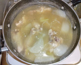 ほろほろ鶏手羽元とろとろ蕪の煮物作り方9写真
