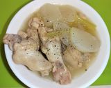 ほろほろ鶏手羽元とろとろ蕪の煮物作り方10写真