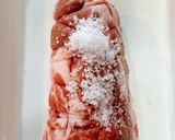 焼肉の生だれで作る柔らかローストポーク作り方2写真