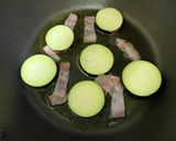 お弁当！茄子とトマトのペンネ作り方2写真