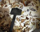 濃厚キノコのクリームパスタ作り方4写真
