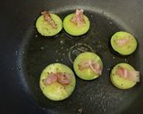 お弁当！茄子とトマトのペンネ作り方3写真