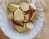 鶏肉と薩摩芋の旨塩バター♪弁当お節の残り作り方1写真