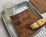 チョコ好き一家のチョコレートケーキ！作り方16写真