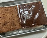 チョコ好き一家のチョコレートケーキ！作り方17写真