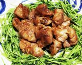 くるくる豚肉のオイスターソース焼き作り方4写真