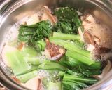 朝昼夕♪小松菜と生しいたけの納豆汁作り方3写真