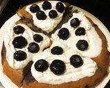 活力鍋、クッカーでブルーベリーケーキ作り方7写真