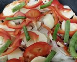 ひき肉と野菜のチーズ焼き作り方3写真