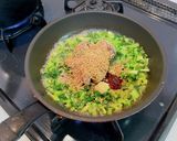 サバと大根菜の炒め和え作り方4写真