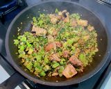 サバと大根菜の炒め和え作り方5写真