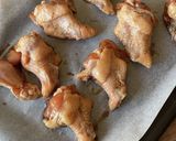 手元ローストチキンのぎゅうぎゅう焼き作り方3写真