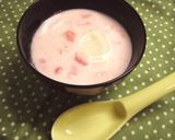 変り種！いちごクリームぜんざい♪作り方8写真