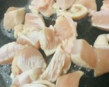 ノンオイル●鶏肉のハニーマスタード炒め作り方1写真