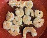 エビとキャベツと豆苗の簡単炒め♪作り方4写真