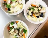 茄子椎茸きな粉ピリ辛味噌炒味八宝回鍋肉風作り方11写真