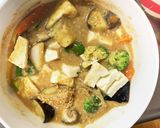 茄子椎茸きな粉ピリ辛味噌炒味八宝回鍋肉風作り方16写真