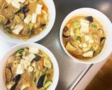 茄子椎茸きな粉ピリ辛味噌炒味八宝回鍋肉風作り方17写真