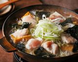 みつせ鶏の海苔鍋作り方4写真
