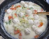 白菜のみそチーズクリーム煮作り方7写真