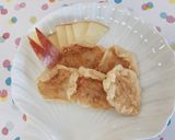 りんごのホットケーキ☆手づかみ食べ作り方6写真