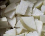 寒い日にピッタリ♪野菜たっぷりモツ煮♪作り方3写真