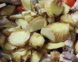 寒い日にピッタリ♪野菜たっぷりモツ煮♪作り方5写真