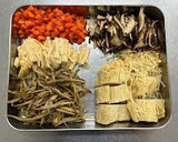 炊飯器で五目おこわ＊もち米不使用作り方3写真