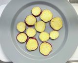 鶏もも肉とさつま芋のバター醤油焼き作り方2写真