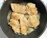 鶏もも肉とさつま芋のバター醤油焼き作り方4写真