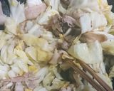 キャベツとベーコンのオイスターソース焼き作り方7写真