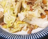 キャベツとベーコンのオイスターソース焼き作り方8写真