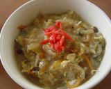 万能あんで《オイスター野菜あんかけ》作り方6写真