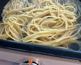 ホットプレート♡簡単明太パスタ作り方2写真