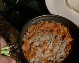ツナとにんじんの炊き込みご飯作り方4写真