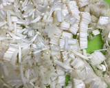 ゆうげの味噌汁/なんちゃってエノキ氷！？作り方1写真