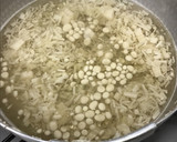 ゆうげの味噌汁/なんちゃってエノキ氷！？作り方2写真