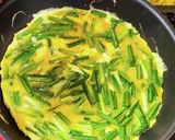 ニラと卵焼き作り方3写真