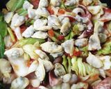 簡単！キャベツのシーフードトマトパスタ作り方5写真