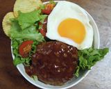 モス丼風ロコモコ作り方9写真