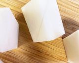 大根と豚ミンチの餡かけ作り方1写真