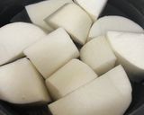 大根と豚ミンチの餡かけ作り方3写真