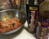 エバラ黄金の味で作る鶏肉のステーキ作り方2写真