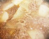 大根と豚ミンチの餡かけ作り方9写真