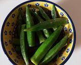 冷凍オクラで煮浸し作り方1写真