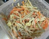 チーズ入りごぼうサラダ作り方5写真