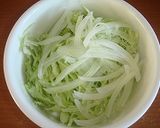 イングリッシュマフィン　サラダマリネ風作り方1写真