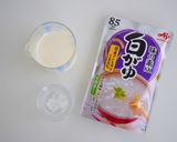 ★超簡単★ホッとやさしいミルク粥作り方1写真