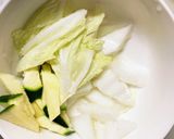 トマト生姜焼味豚こま白菜回鍋肉青椒肉絲風作り方6写真