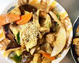 トマト生姜焼味豚こま白菜回鍋肉青椒肉絲風作り方17写真